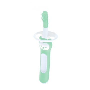 MAM Massaging Brush masszázsfogkefe 3+ hó  - pasztell kék