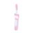   MAM Massaging Brush masszázsfogkefe 3+ - pasztell rózsaszín