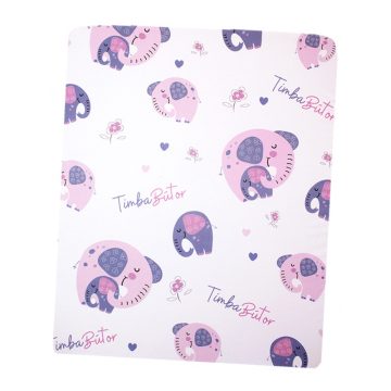 Timba puha pelenkázó lap 70*54 cm - elefánt 