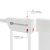 Kinderkraft Safe Snap biztonsági ajtórács 75-82 cm - fehér