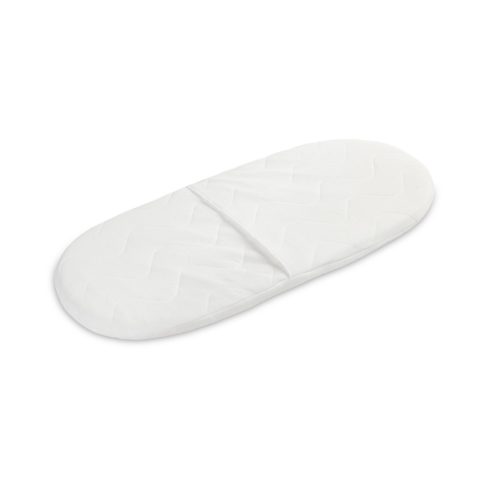 Szivacs matrac mózeskosárba steppelt huzattal 75*35cm - fehér