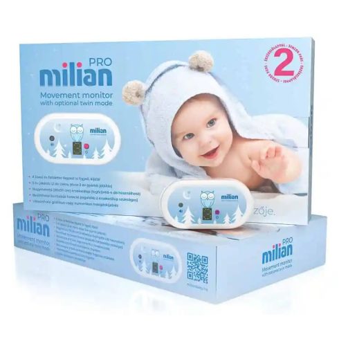 MILIAN PRO 2 légzésfigyelő 2 érzékelőlappal