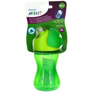   Philips Avent 12+ Bendy Szívószálas itató pohár 300ml
 - zöld 