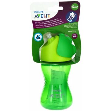   Philips Avent 12+ Bendy Szívószálas itató pohár 300ml
 - zöld 