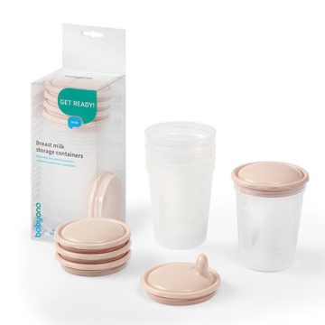 BabyOno multifunkciós tejtároló 4 db - 200 ml 