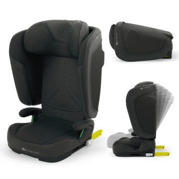   KINDERKRAFT Unity 2 i-Size gyermekülés - 100-150 cm - Black