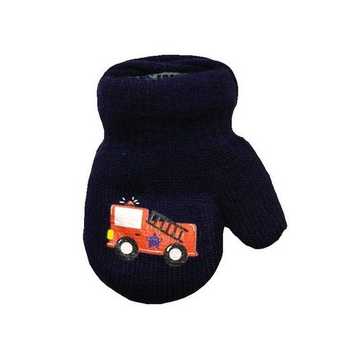 Yo! Bébi kesztyű 10 cm - Sötétkék/tűzoltós