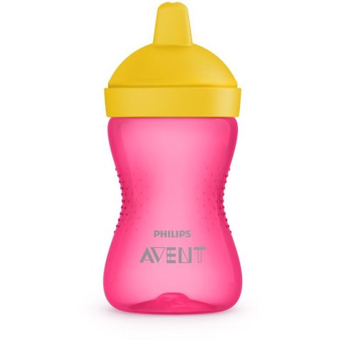 Philips AVENT 18+ Kemény itatófejes pohár 300 ml - rózsaszín 