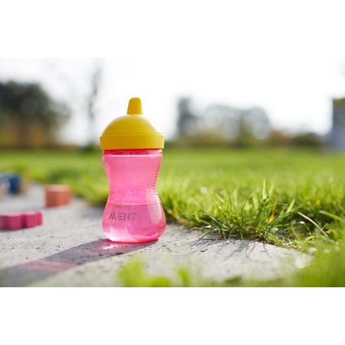 Philips AVENT 18+ Kemény itatófejes pohár 300 ml - rózsaszín 