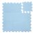 Zopa szivacs puzzle 30x30 cm 9db - Floral  Blue