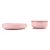 Zopa Szilikon étkészlet 5 db-os - Old Pink