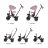 KINDERKRAFT Spinstep tricikli Pastel Pink