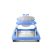 Asalvo bébikomp zenés játéktálcával - Baby Starts Light Blue