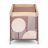   PETITE&MARS Nyja 1 szintes utazóágy - Elegant Dreamlines Mocha