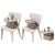 Maxi-Cosi Jay PLUS 3in1 székmagasító/ etetőszék - Elegance Beige