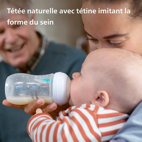 Philips AVENT Natural Response with Airfre 260 ml cumisüveg 1hó+ zsiráf 