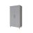 Flip Grey 2 osztású szekrény