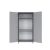 Flip Grey 2 osztású szekrény