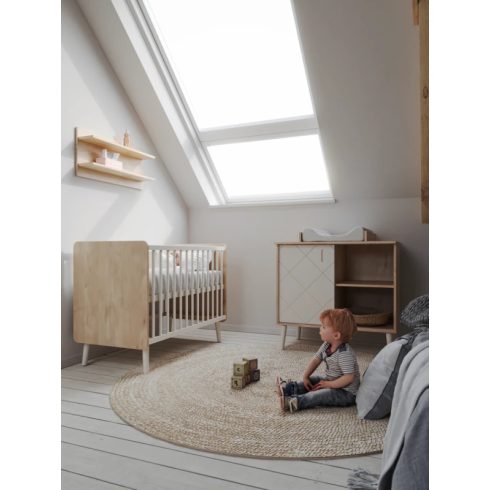 Peak Natural Oak & White 120-as babaágy