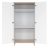 FLIP White & Oak 2 osztású szekrény