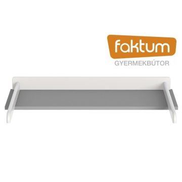   Faktum Alda Selyemszürke toldalék komódhoz - Arctic szürke/selyemfényű  fehér