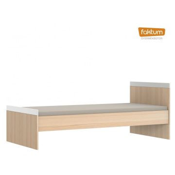   Faktum Alda Classic 90X200-as ifjúsági ágy - Coimbra / magasfényű fehér 