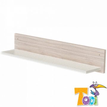 Todi Teddy fali polc - szil/vanília