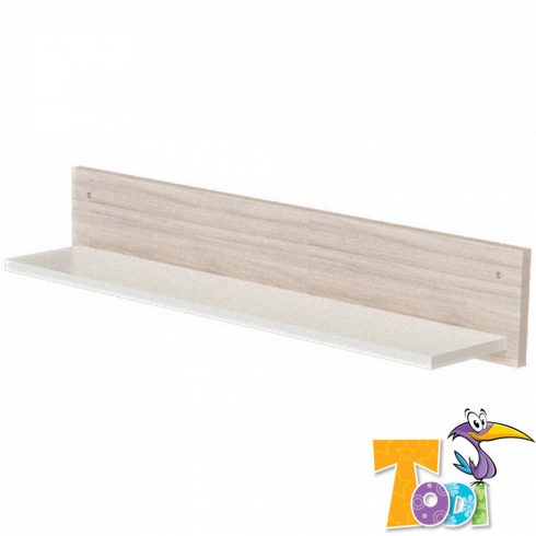 Todi Teddy fali polc - szil/vanília
