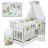 Baby Shop 6 részes babaágynemű - szürke bagoly