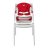   Chicco Chairy 2in1 székmagasító ülőke és kisszék -  Ladybug piros