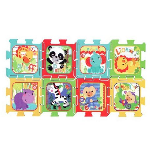 Fisher-Price szivacs puzzle - Dzsungel móka