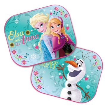   Disney autós napellenző  2db-os - Jégvarázs, Elsa&Anna&Olaf