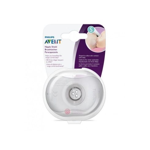 Avent szilikon mellbimbóvédő, közepes (M) 21 mm