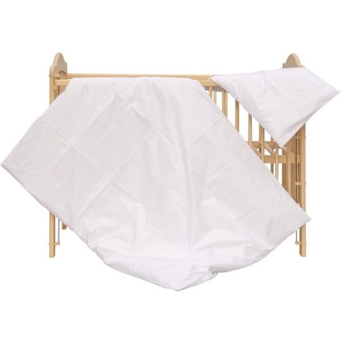 Baby Shop 2 részes babaágynemű 90x120 cm - fehér 