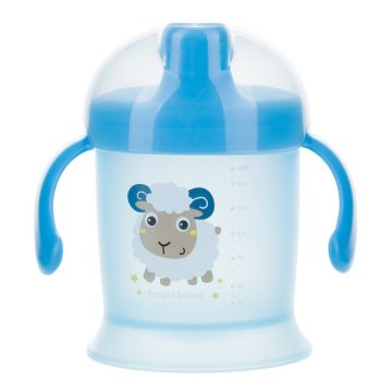    Canpol babies Non-spill cup 200 ml  csöpögésmentes itatópohár bárány