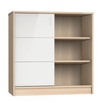 Faktum Alda Classic komód - Coimbra / magasfényű  fehér 